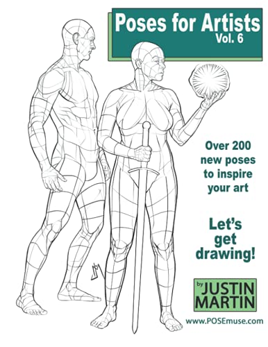 Justin Martin-Poses for Artists Volume 6