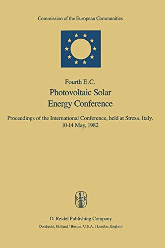 W.H. Bloss-Fourth E.C. Photovoltaic Solar Energy Conference
