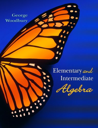 Woodbury, George-Elementary and intermediate algebra