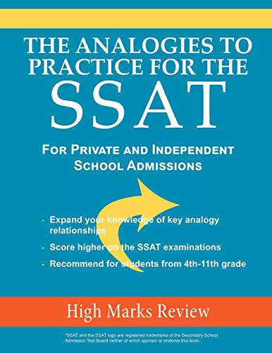 Weinette Decossard-Analogies to Practice for the SSAT