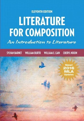 Sylvan Barnet-Literature for Composition, MLA Update
