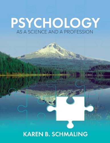 Karen B. Schmaling-Psychology As a Science and a Profession