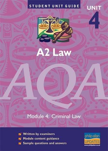 Ian Yule-A2 Law AQA Unit 4