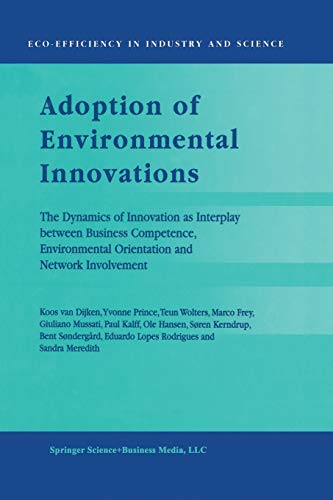 Adoption of Environmental Innovations - Koos Van Dijken