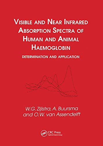 Zijlstra-Visible and near Infrared Absorption Spectra of Human and Animal Haemoglobin Determination and Application