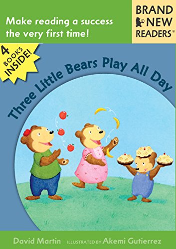 Three Little Bears Play All Day - David  Martin