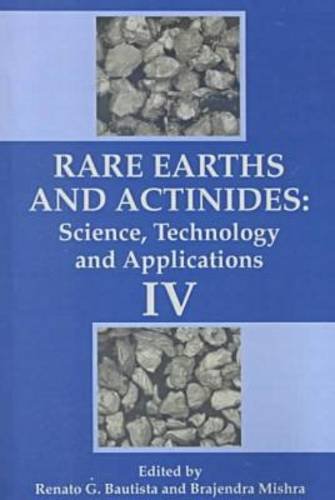 Rehato G. Bautista-Rare earths and actinides