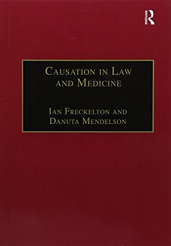 Danuta Mendelson-Causation in Law and Medicine