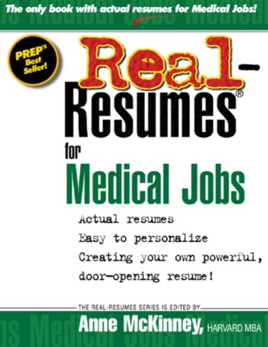 Anne McKinney-Real-resumes for medical jobs