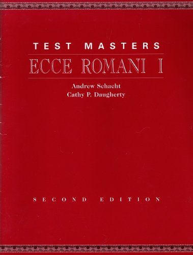 Gilbert Lawall-Ecce Romani Level I - Test Masters I