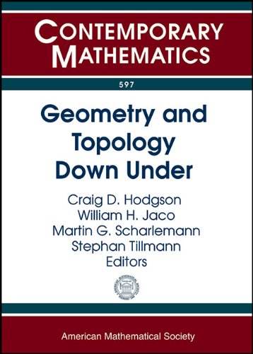 Hyam Rubinstein-Geometry and topology down under