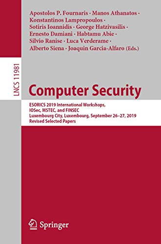 Computer Security - Sokratis Katsikas