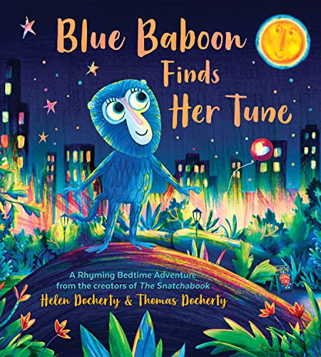 Helen Docherty-Orange Moon Blue Baboon