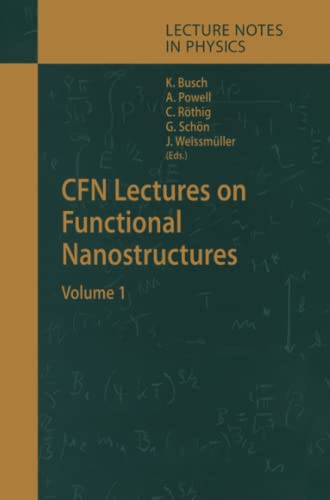 CFN Lectures on Functional Nanostructures - Kurt Busch