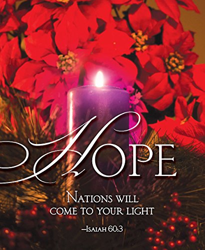 Not Available-Hope Advent Candle Sunday 1 Bulletin, Large