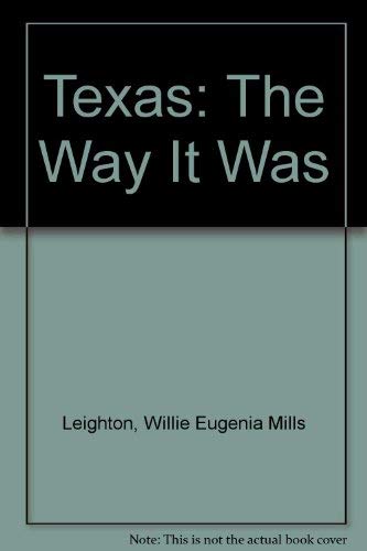 Texas - Willie Eugenia Mills Leighton