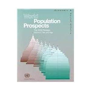 United Nations.Department of Economic and Social Affairs-World Population Prospects 2000