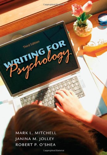 Mark L. Mitchell-Writing for psychology
