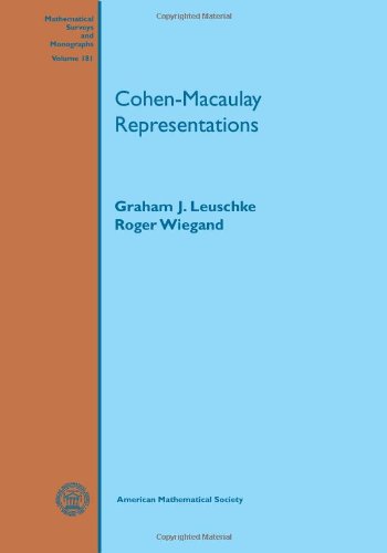 Cohen-Macaulay representations - Graham J. Leuschke