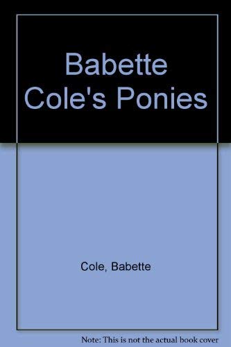 Babette Cole-Babette Cole's ponies
