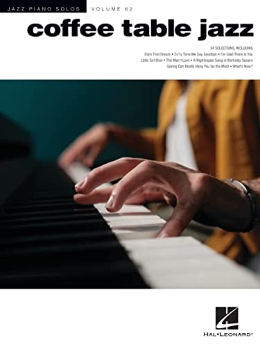 Hal Leonard Corp. Staff-Coffee Table Jazz - Jazz Piano Solos Series Volume 62
