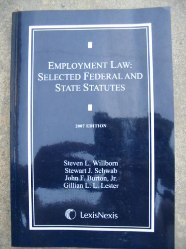 Employment Law - Steven L. Willborn
