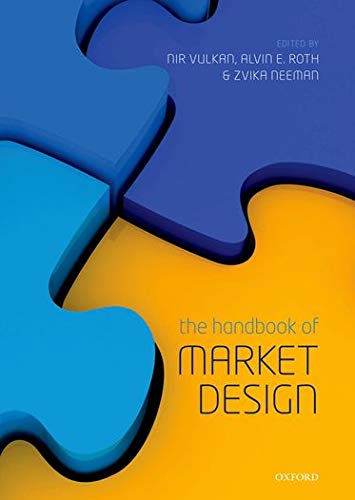 Nir Vulkan-The Handbook Of Market Design