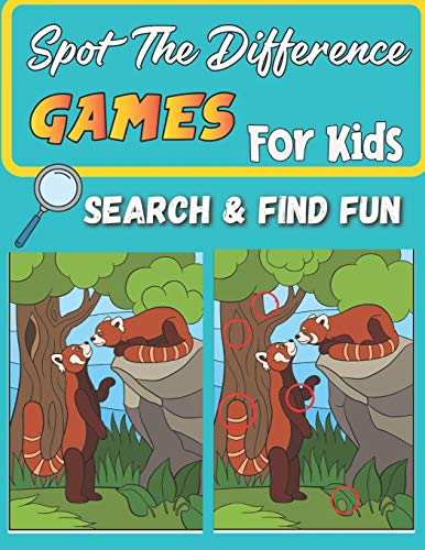 Brent M. Stafford-Spot the Difference Games for Kids : Brain Games Picture Puzzles Spot the Differences for Kids