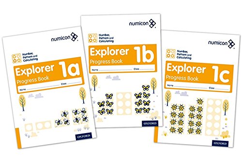 Ruth Atkinson-Number, Pattern and Calculating 1 Explorer Progress Books ABC