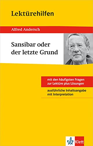 Klett Lektürehilfen Alfred Andersch 