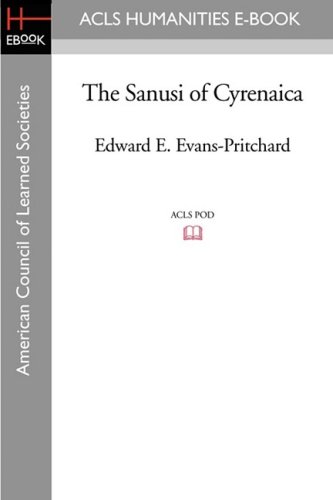 E. E. Evans-Pritchard-The Sanusi of Cyrenaica