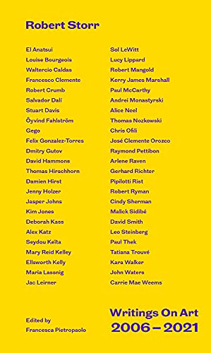 Robert Storr-Writings on Art 2006-2021