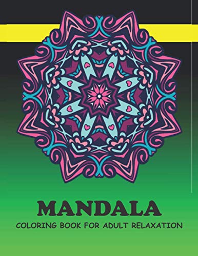 Mandala Coloring Book for Adult Relaxation - Moti Art