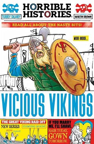 Terry Deary-Vicious Vikings (newspaper Edition)
