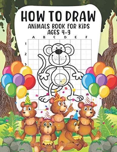 How to Draw Animals Book for Kids Ages 4-9 - Alfred Elgard