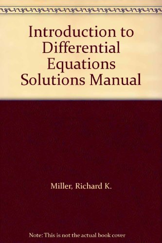 Richard K. Miller-Solutions manual