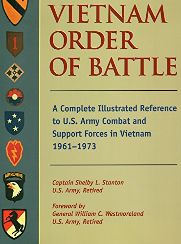 Shelby L. Stanton-Vietnam order of battle