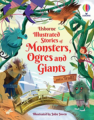 Illustrated Stories of Monsters, Ogres, Giants (and a Troll) - John Joven
