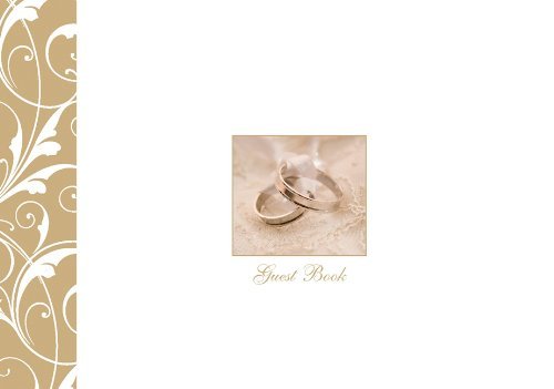 Stationery-Guest Book - Wedding