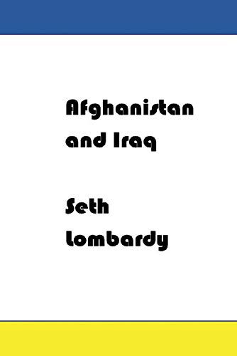 Seth Lombardy-Afghanistan and Iraq