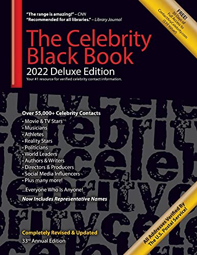 Contactanycelebrity Com-Celebrity Black Book 2022  for Fans, Businesses & Nonprofits
