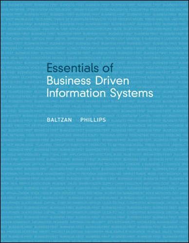 Paige Baltzan-Essentials of business driven information systems