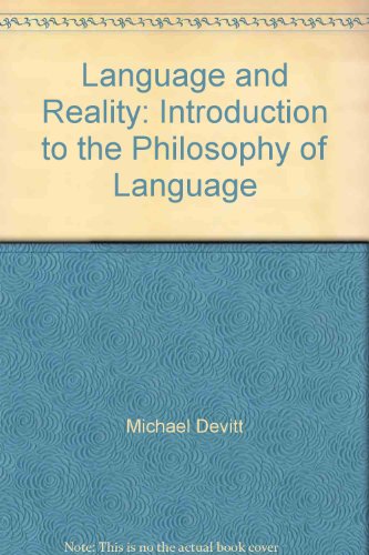 Language and reality - Michael Devitt