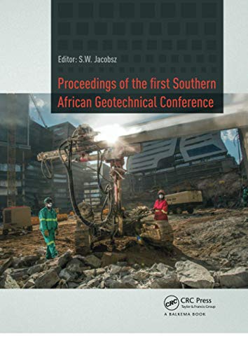 Proceedings of the First Southern African Geotechnical Conference - S. W. Jacobsz