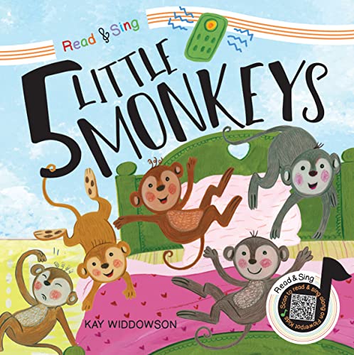 Kay Widdowson-5 Little Monkeys