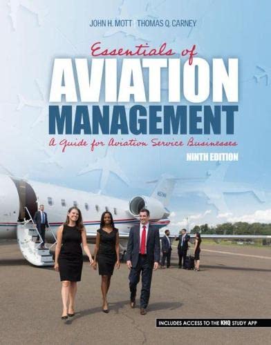 Essentials of Aviation Management - Thomas Carney