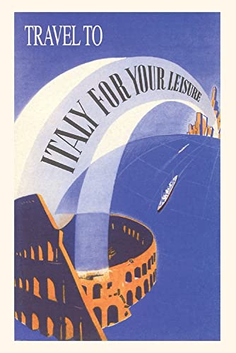Found Image Press-Vintage Journal Coliseum Travel Poster