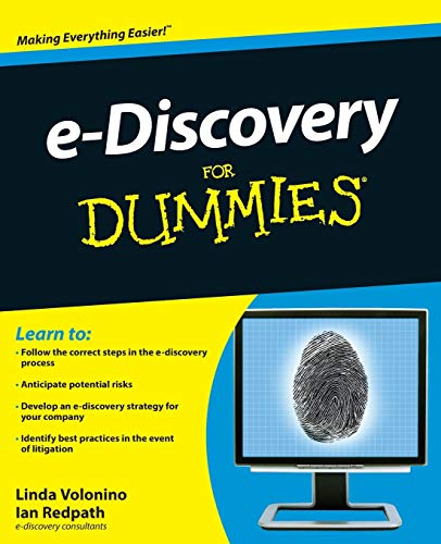 E-Discovery for Dummies - Ian Redpath