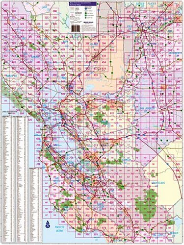 Thomas Guide Bay Area, California Arterial Map - 