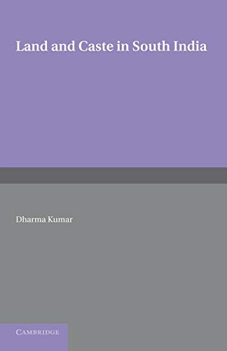 Dharma Kumar-Land and Caste in South India